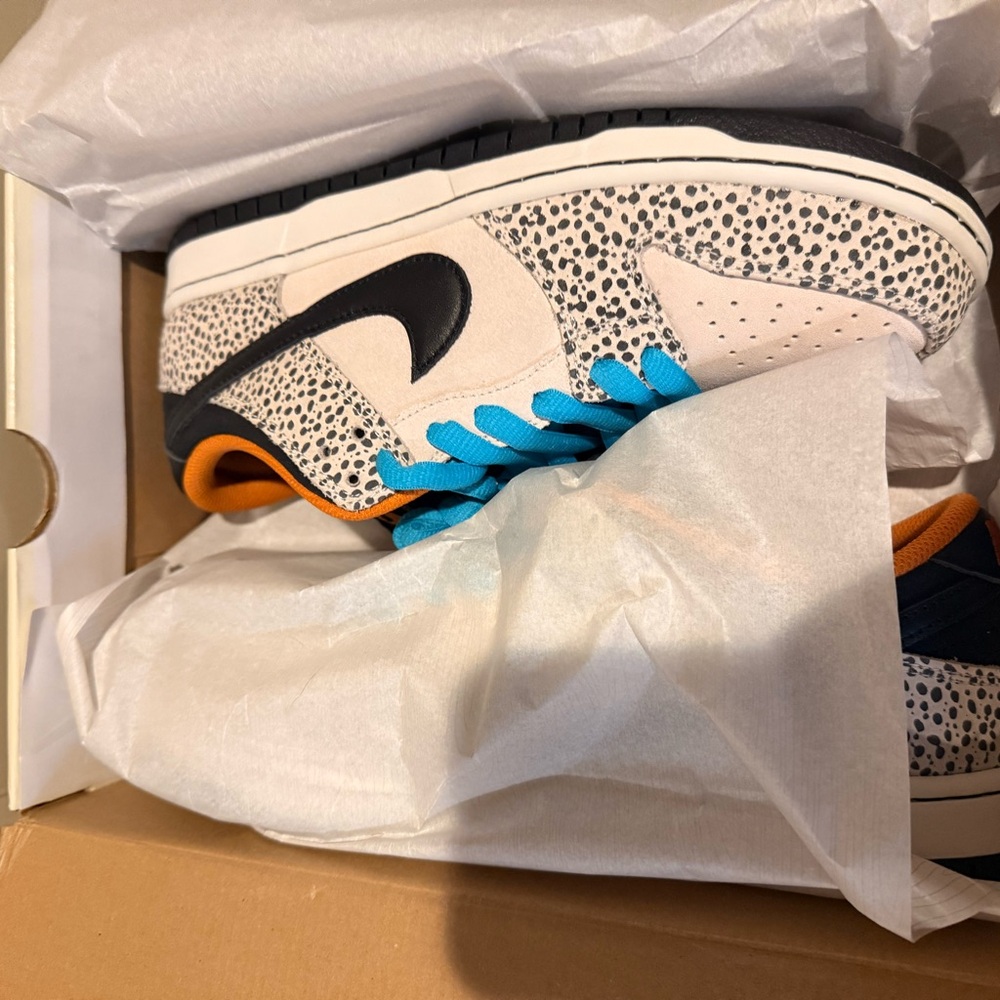 Nike SB Dunk Low Pro “Electric Pack Olympic Safari” Size 9.5 - Picture 7 of 7